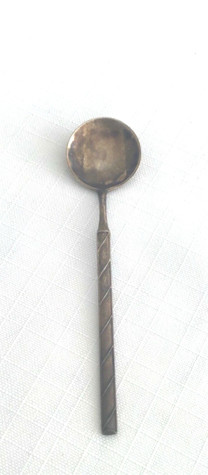 J. TOSTRUP NORWAY STERLING DEMITASSE / SALT SPOON