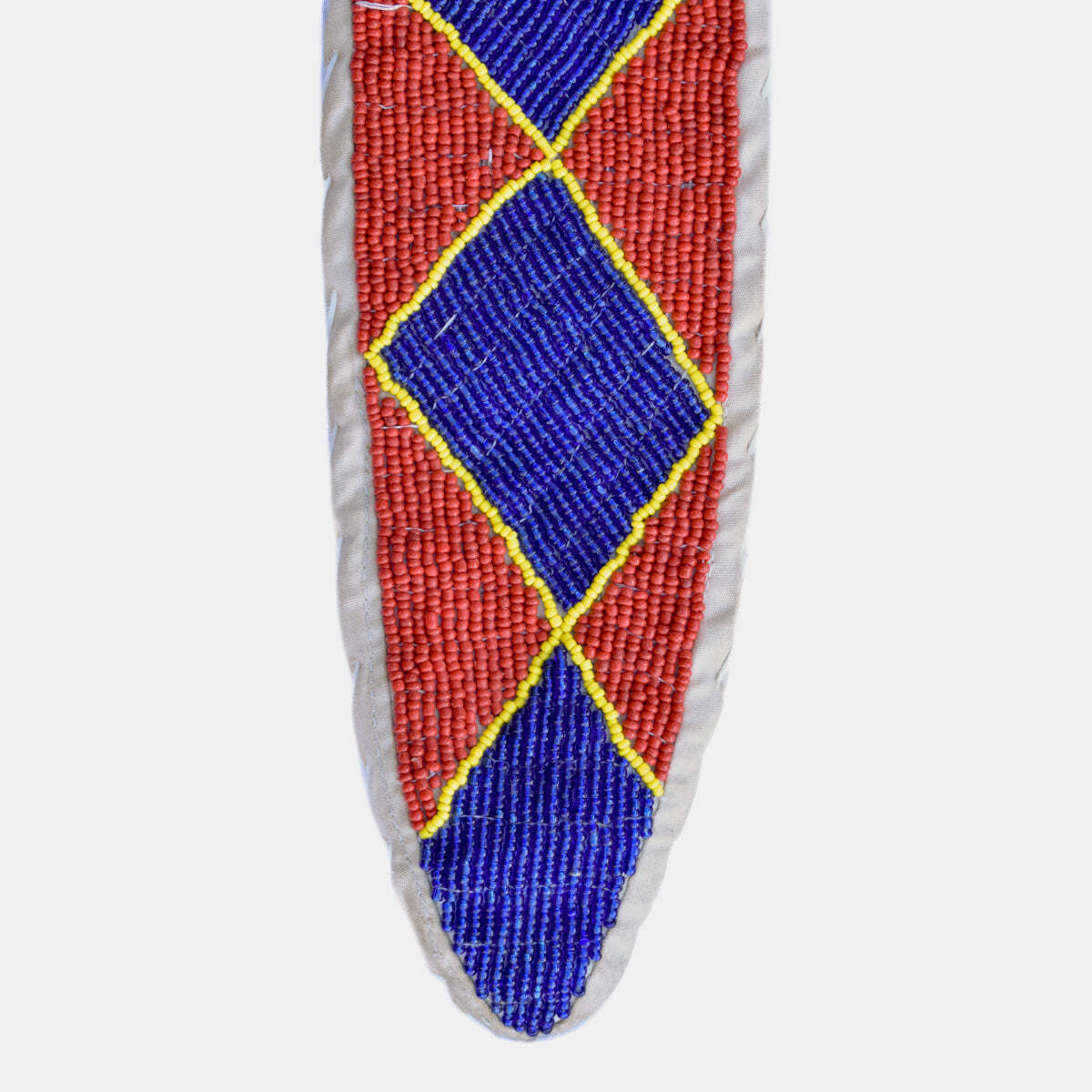 Yoruba Beaded Crocodile Diviner’s Panel Nigeria