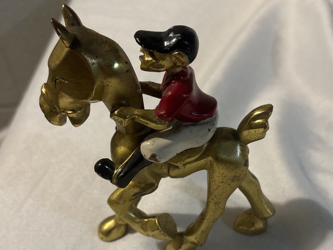 Vintage 1935 Kronheim & Oldenbusch Solid Brass “Black Jockey