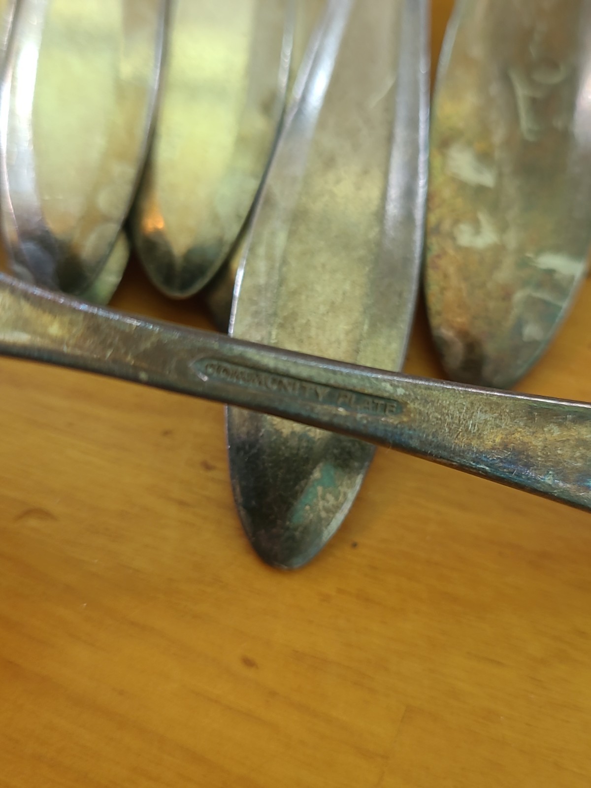 COMMUNITY PLATE Silverplate Flatware Lot Forks Spoons Knives Vintage 35 Pieces