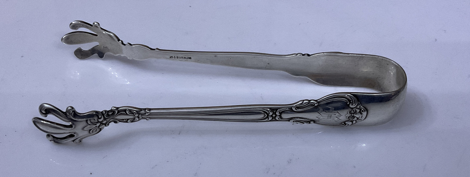 Vintage USA America Gorham Sterling Silver 925 Claw 8cm Sugar Ice Tongs Nips