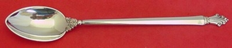 Acanthus by Georg Jensen Sterling Silver Iced Tea Spoon 7 1/4″ Antique