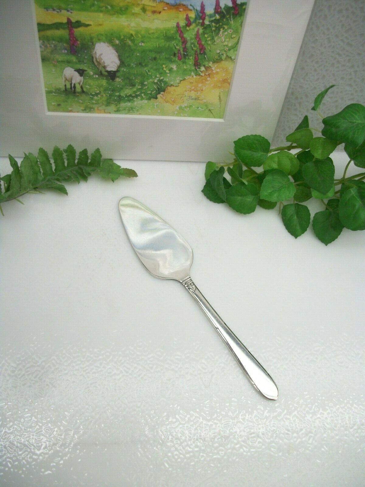 Oneida Community Silver plate BERKLEY SQUARE Cheese Server Knife 1935