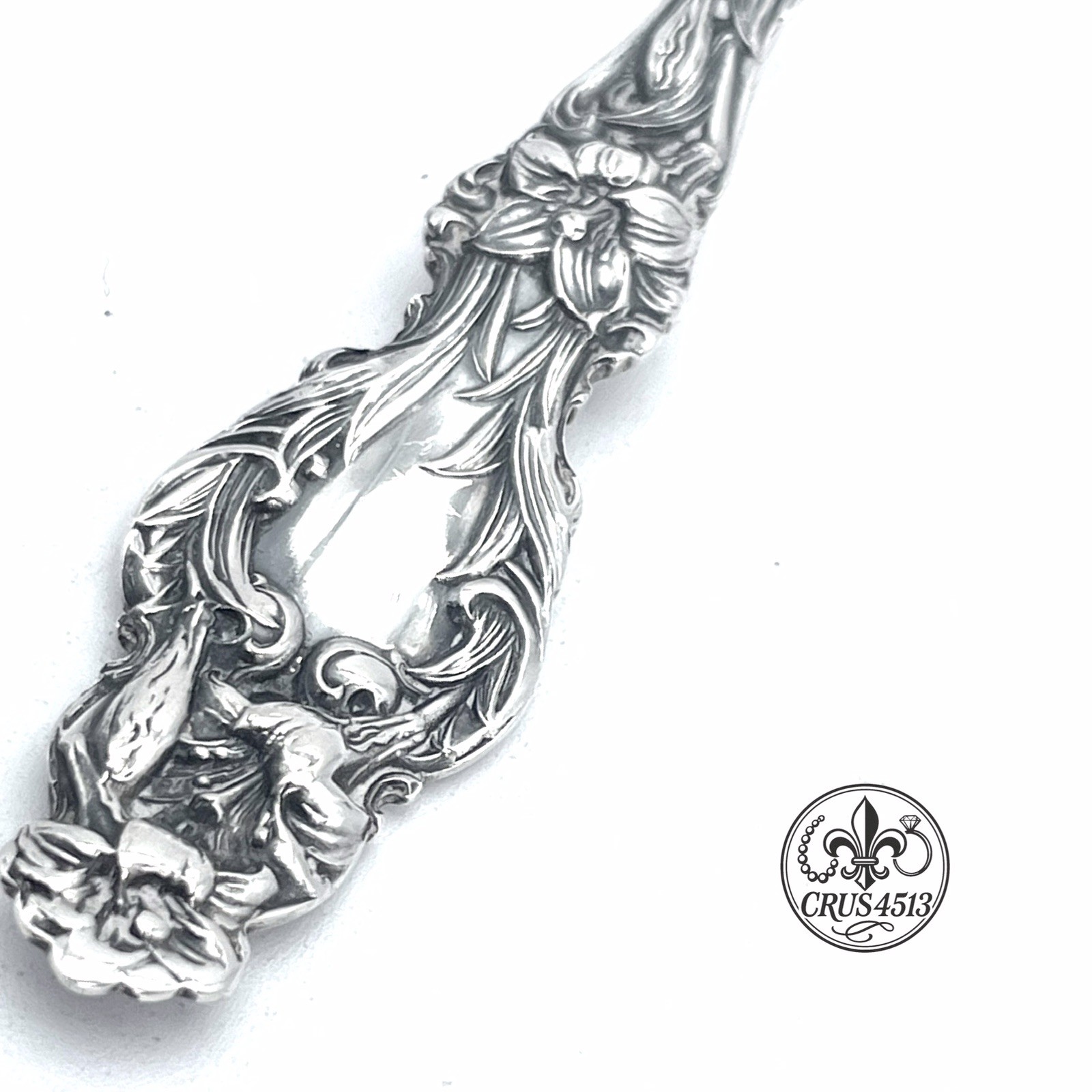 Gorham Manufacturing Co. Lily Patter Sterling Silver Tea/Coffee Spoon 4 Inch