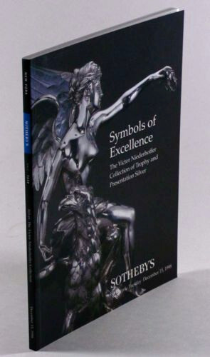 Antique Trophy Presentation Sterling Silver Niederhoffer Collection 1998 Catalog