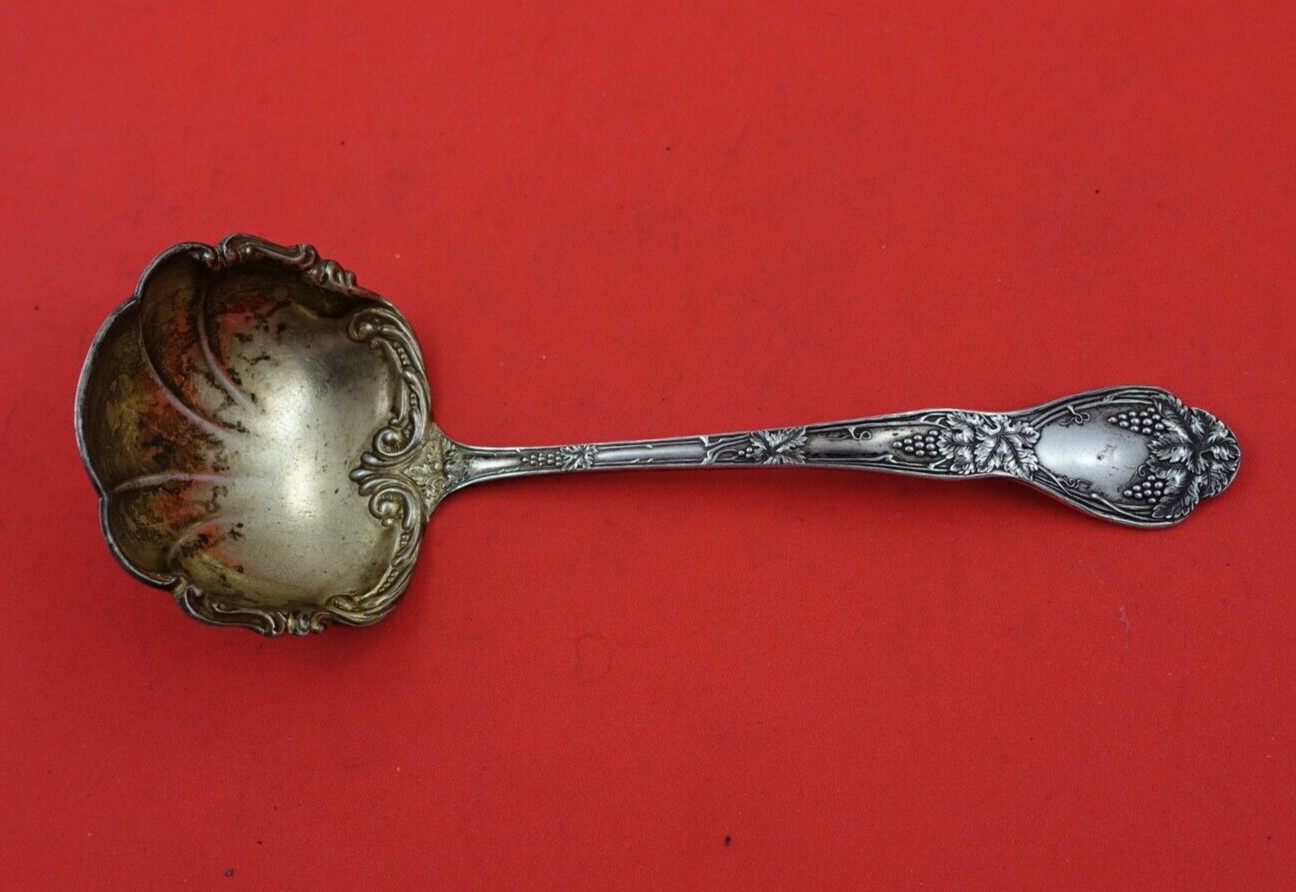 Verona by Blackinton Sterling Silver Gravy Ladle GW fancy 7 1/4″