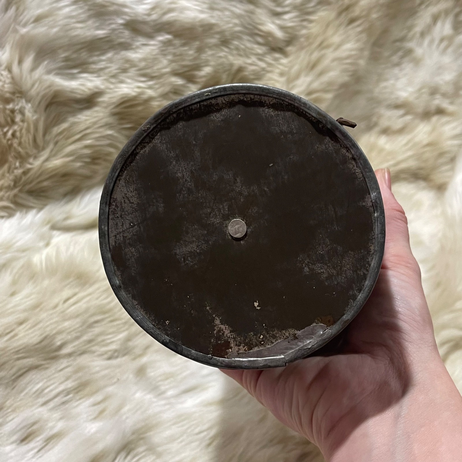 Primitive Punched Tin Lantern