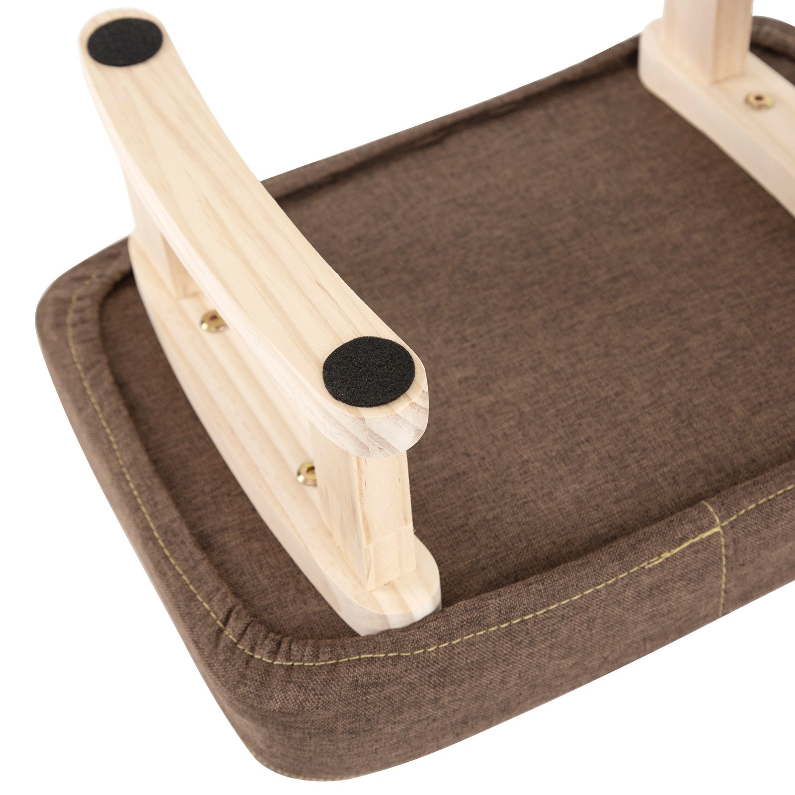 Footstool Chair Stool Rectangle Footrest Padded Rest Seat Padded Pouffe Chair