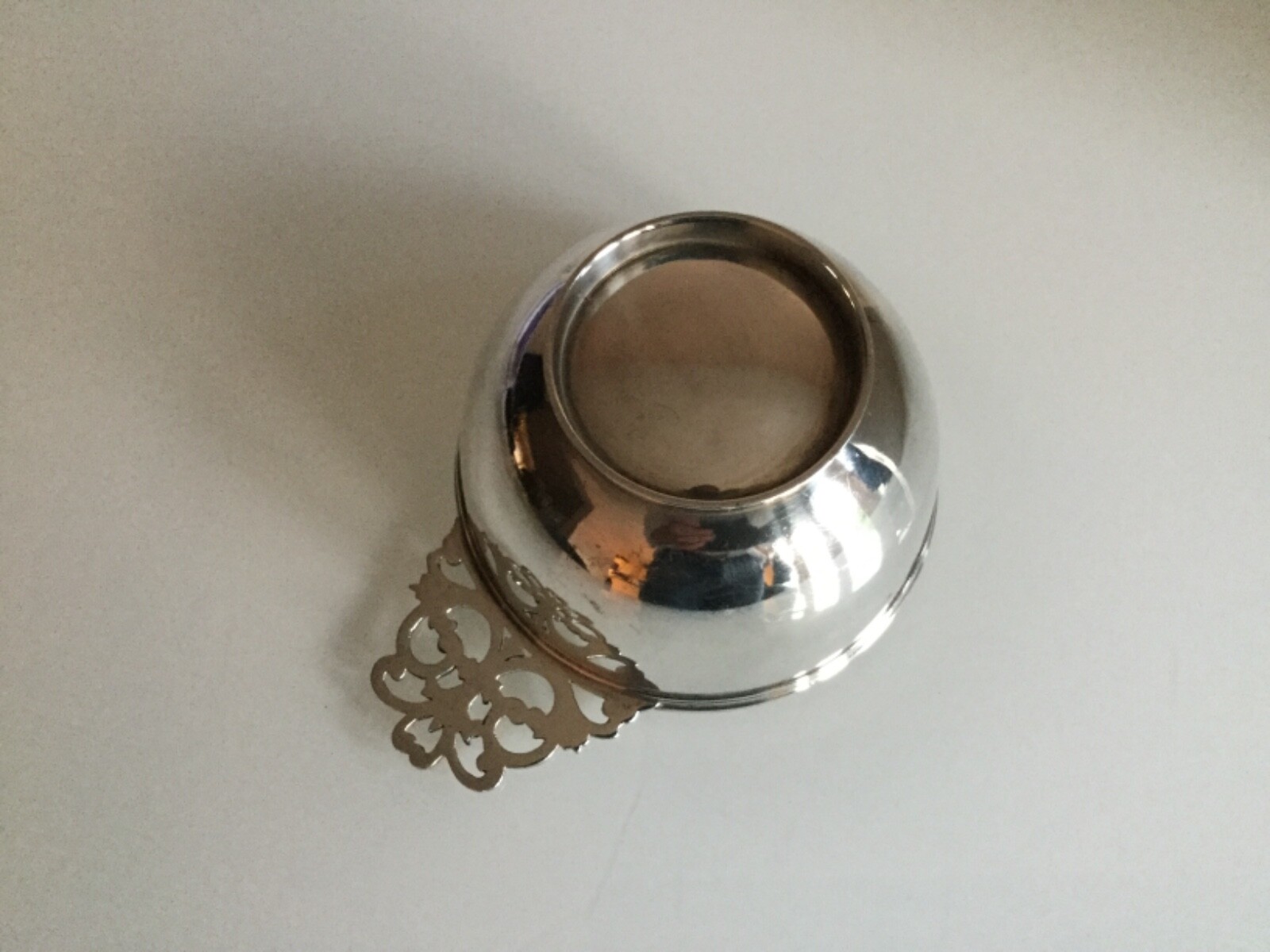 1894 Solid Silver Victorian Porringer Hallmarked for London Wakely & Wheeler