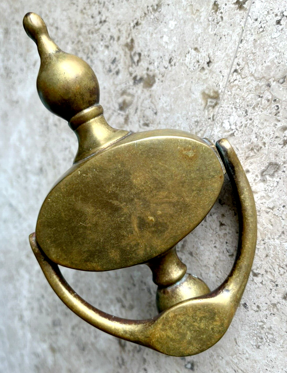 ANTIQUE c.1919 VICTORIAN SAVANNAH GEORGIA URN ARCHITECTURAL SALVAGE DOORKNOCKER