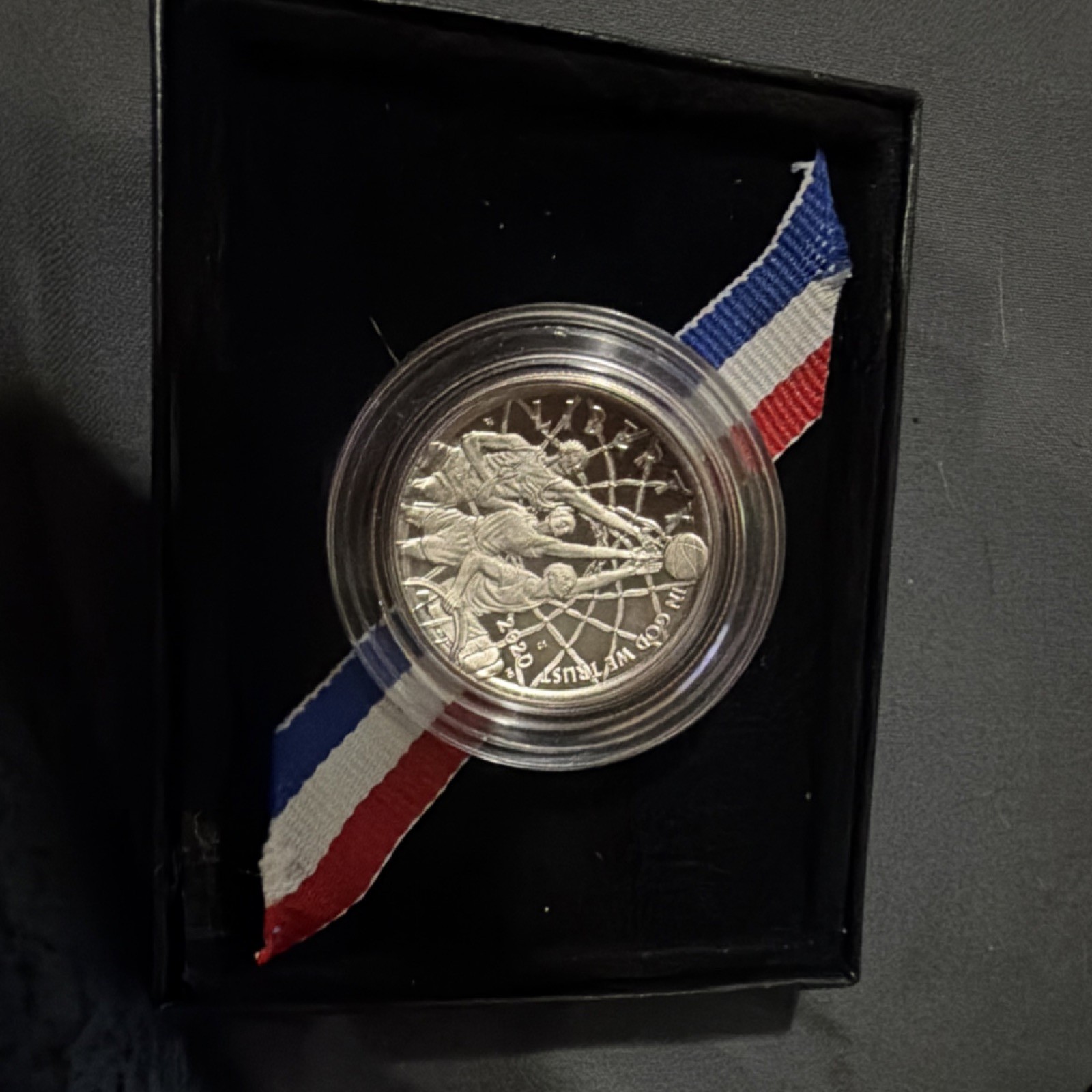 U.S. Mint 2020 Basketball Hall of Fame Half Dollar Proof w/Box & Certificate