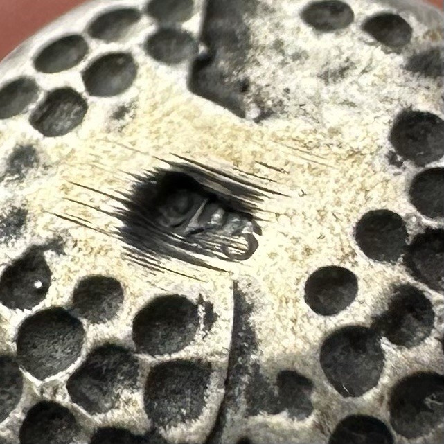 Vintage Solid Silver 925 Stamped Thimble 2.6cm x 1.9cm 10.11g