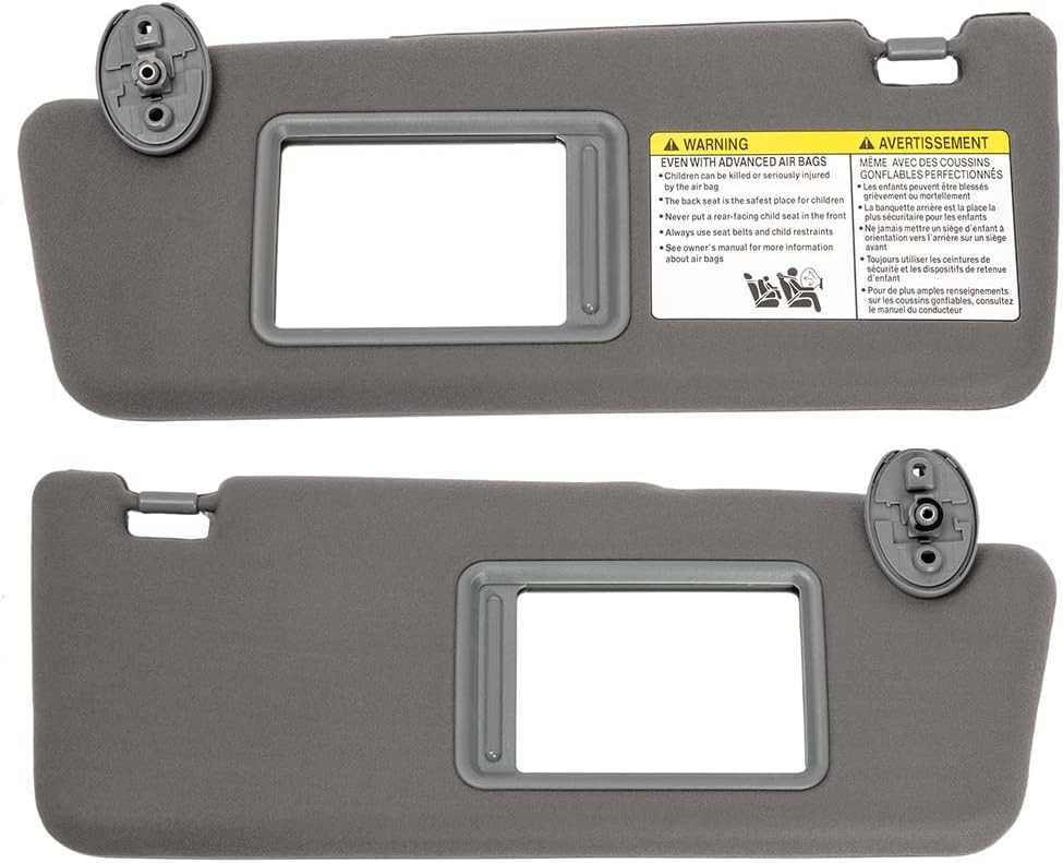 Sun Visor Sunvisor Without Light Left and Right Side Compatible with Tacoma 2005