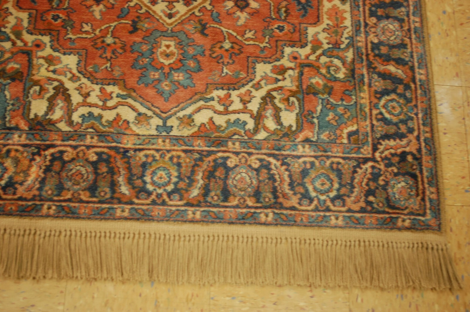 MINT AUTHENTIC AMERICAN KARASTAN ANTIQUE SERAPI PATTERN#744 RUG CARPET 4’3″ X 6′