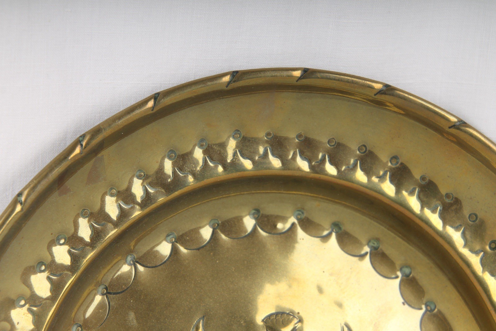 18th / 19th Century SCOTTISH / ENGLISH CHURCH – ALMS DISH BOWL OFFERING ANTIQUE