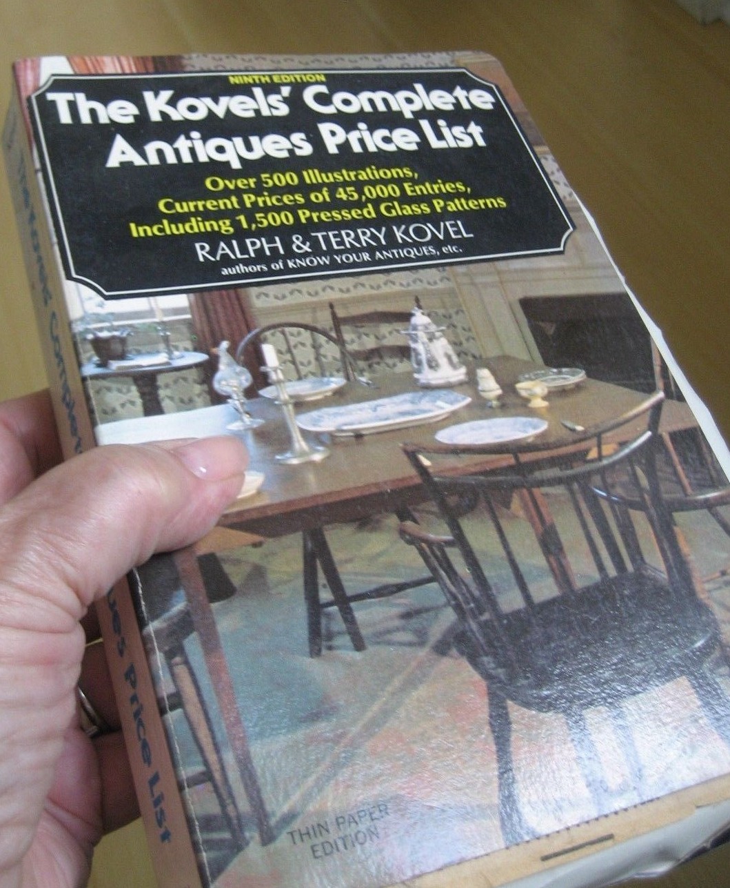 Vtg KOVELS COMPLETE ANTIQUES PRICE LIST Guide BOOK Ninth Edition 9th SC
