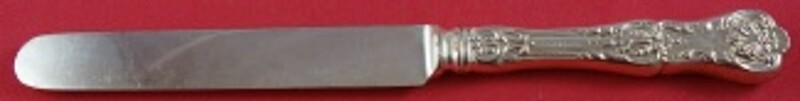 Kings II by Gorham Sterling Silver Regular Knife Blunt Silverplate Blade 8 1/2″