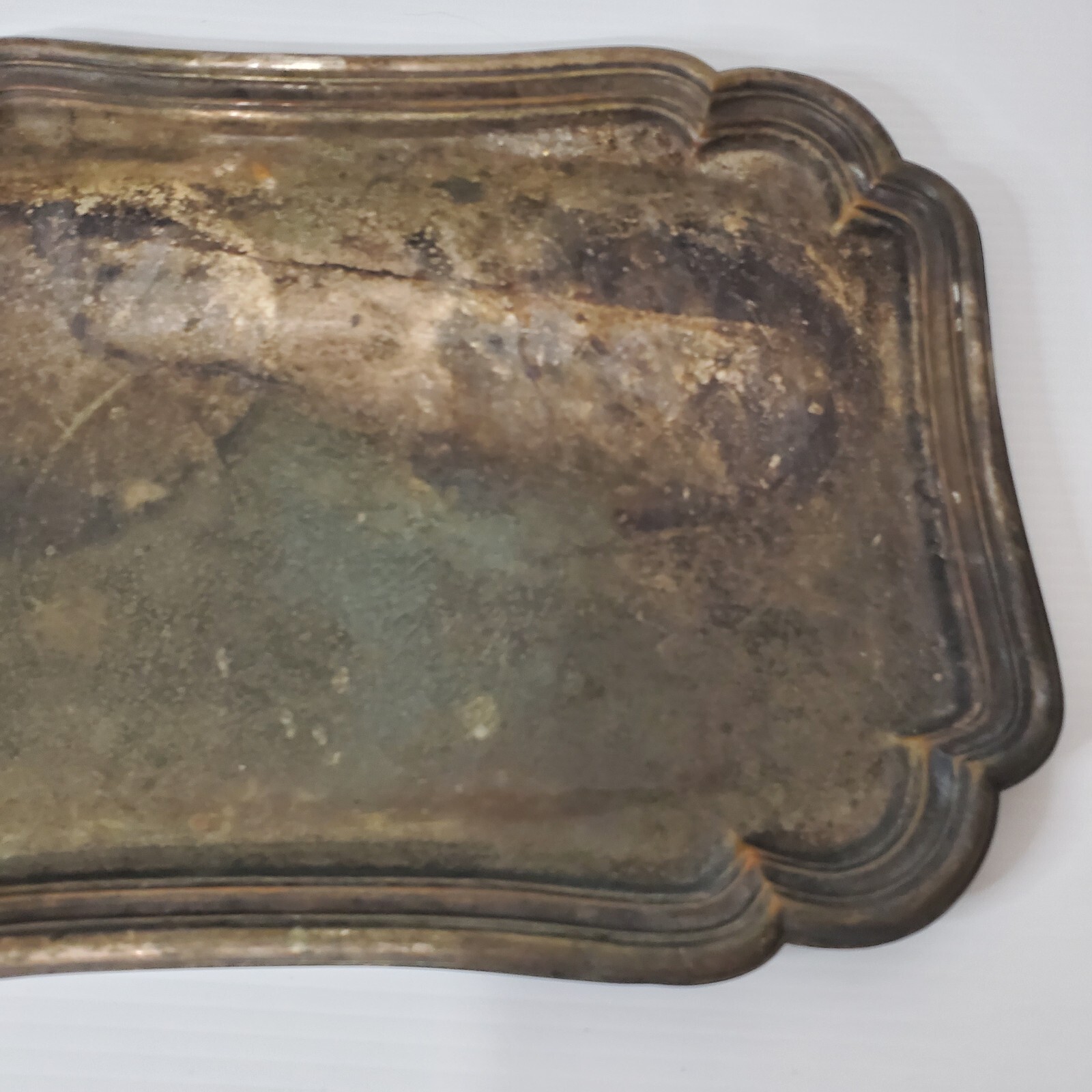 Chadwick International Silver Plated Company 1509 Serving Tray Plate Vintage