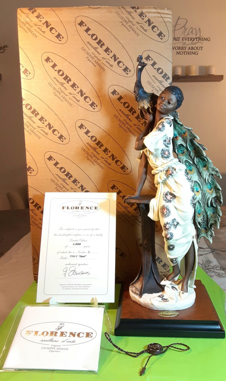 Giuseppe Armani | Florence | “OPAL” | Limited Edition | Reduced Price | Mishap.