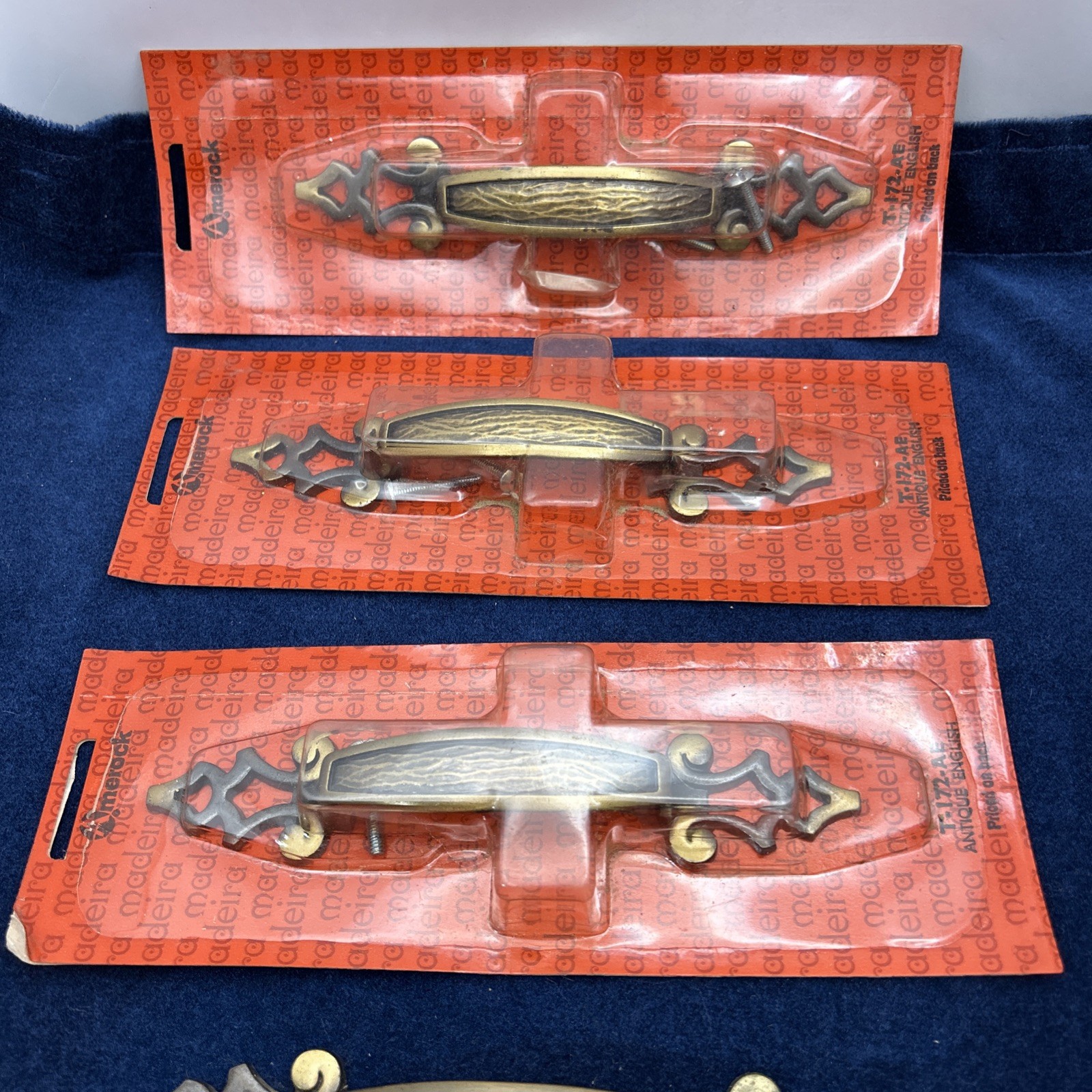 Madeira Pull Die Cast 3″ Center To Center Lot Of 4