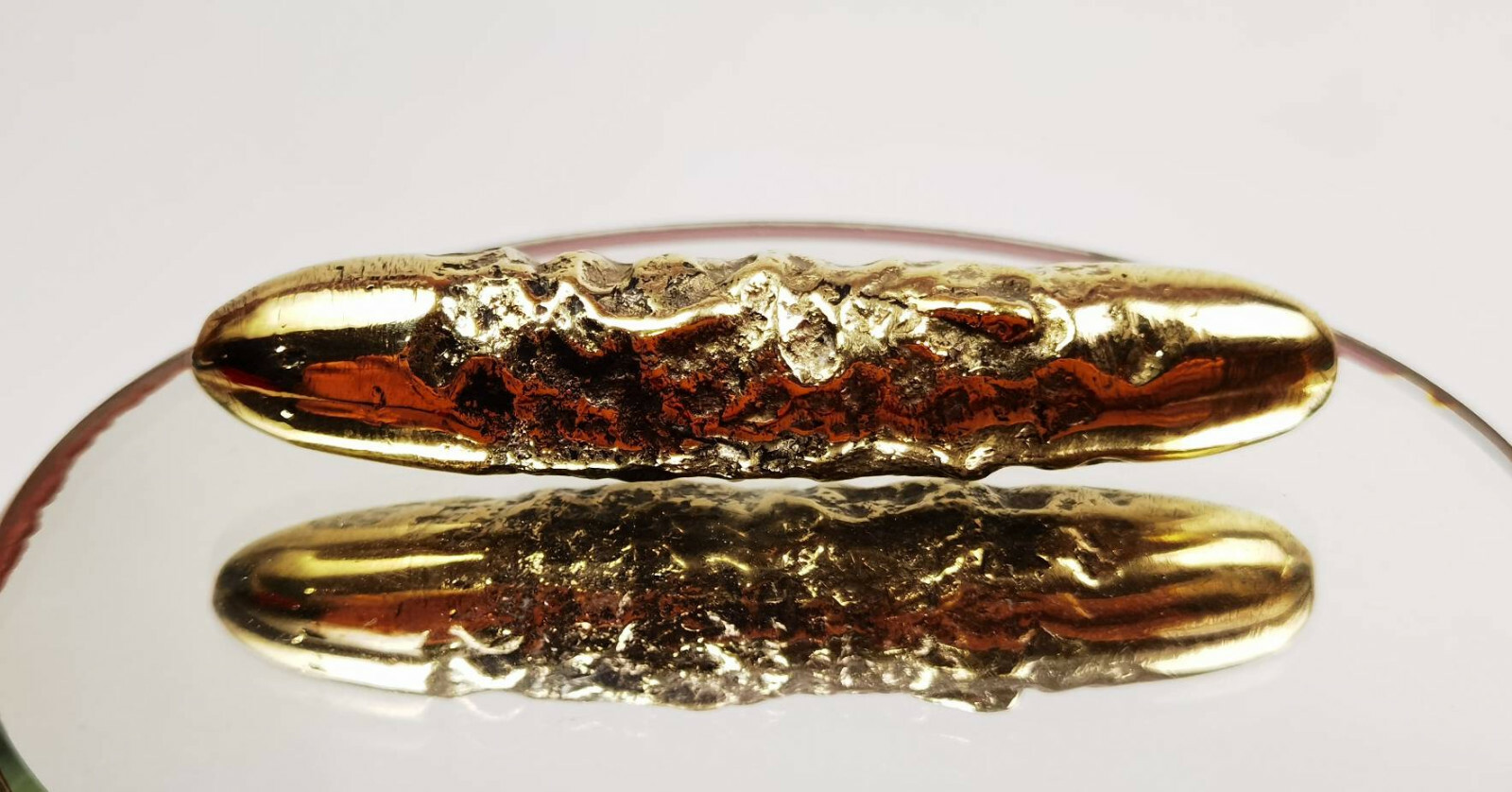 Natural Laos Gold Leklai Amulet Powerful Buffalo Mountain Cave drop Master Real