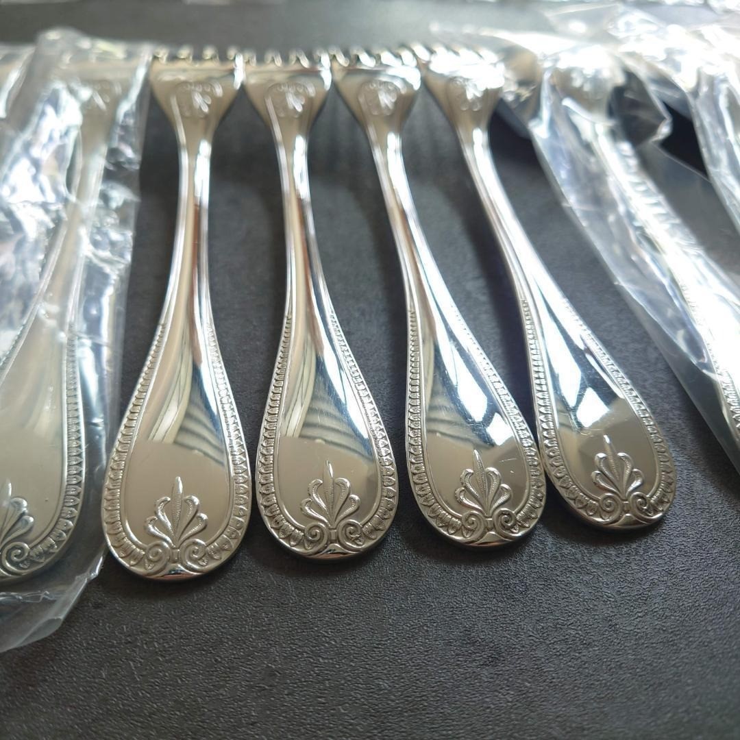 Christofle Malmaison Flatware Set 30pc Service for 6 Silver Plated w/Box France
