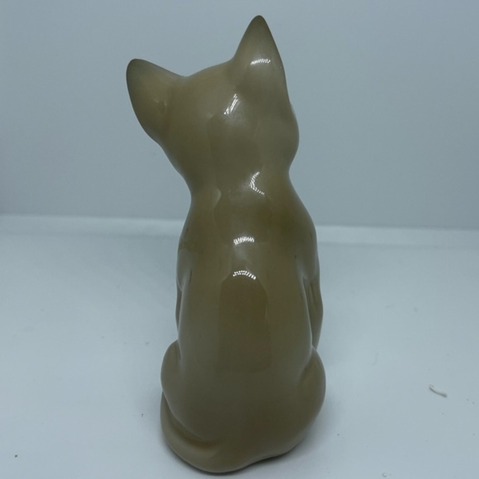 Vintage Tan & white Kitten ceramic.