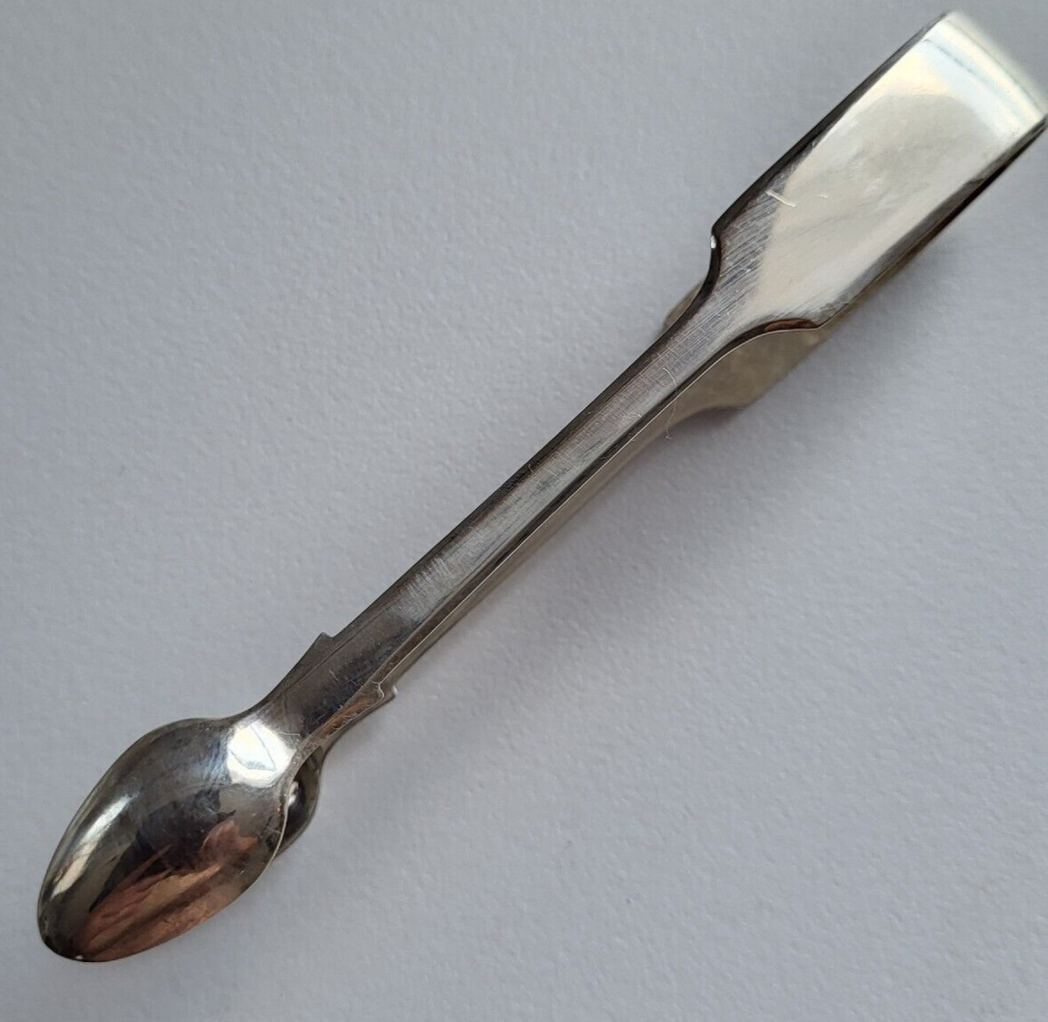 Sterling Silver Charles Wallis Sugar Tongs – CW London 1853 Hallmark