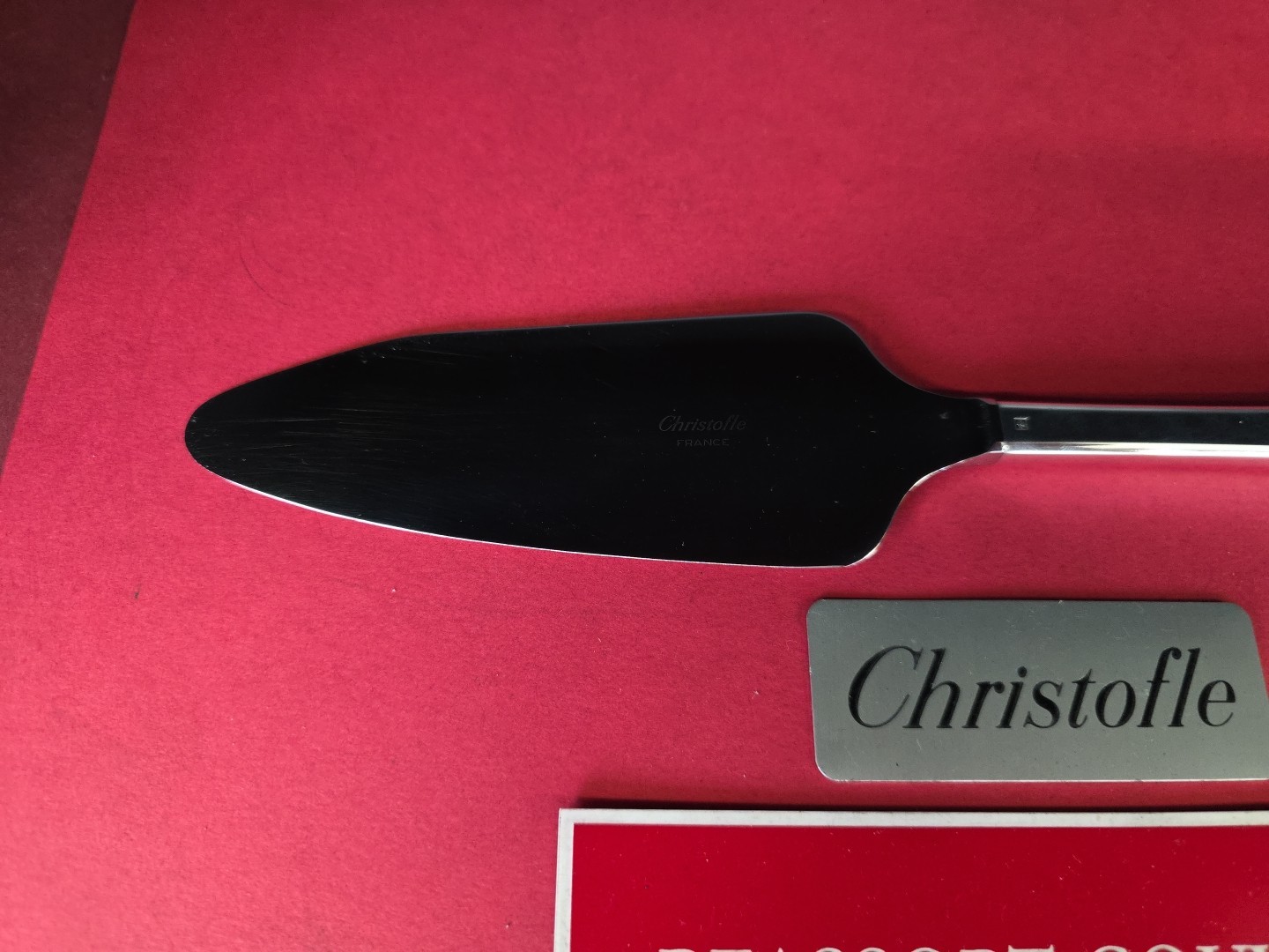 Cake Pie Server Concorde 27 Cm Christofle In Good Condition SILVER PLATED