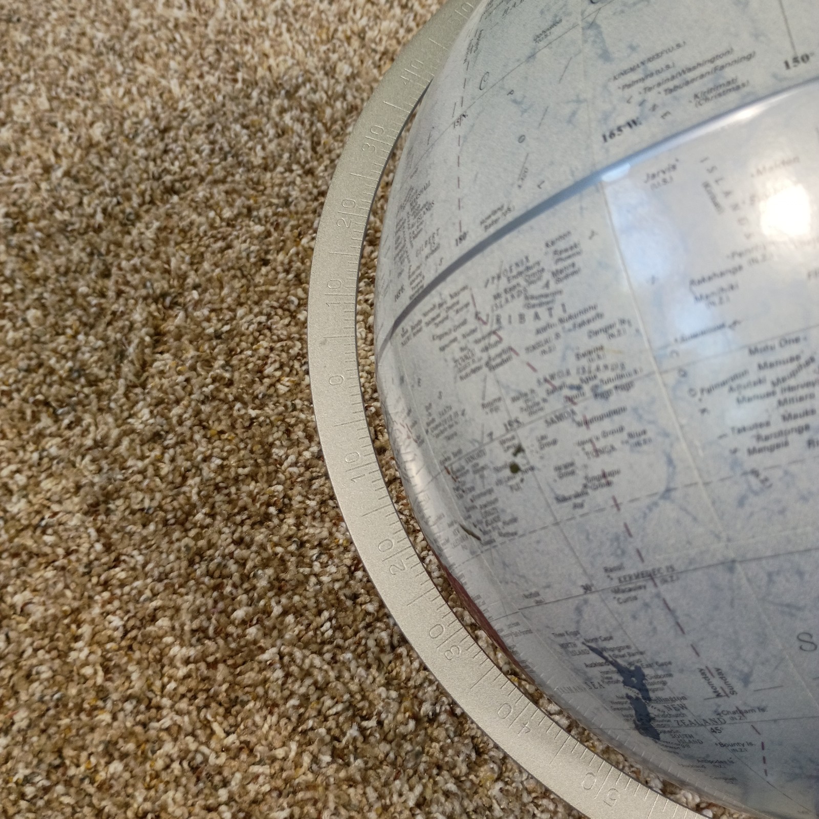 Replogle 12” Platinum Classic Series Globe USA Made Raised Relief Surface
