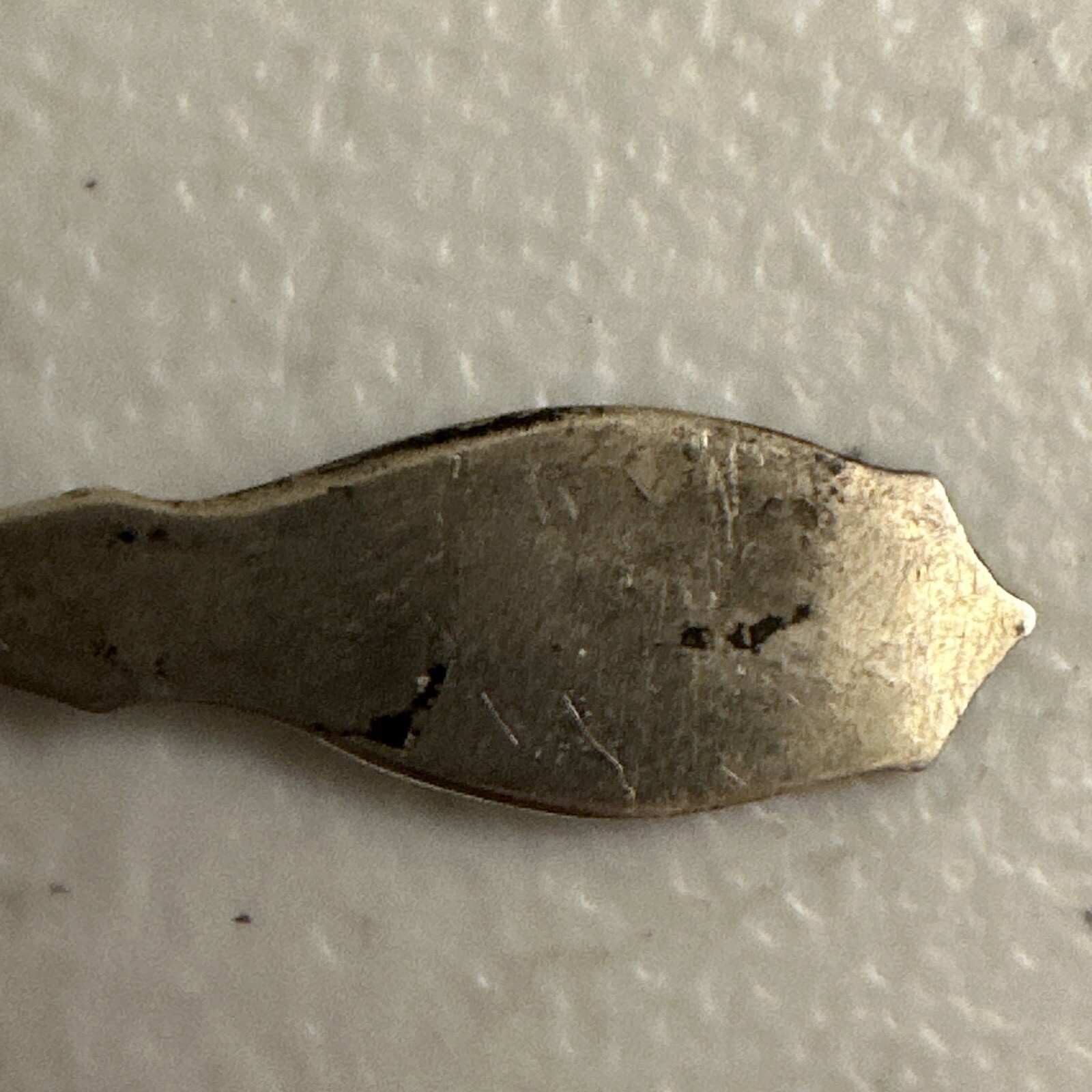 Antique Breadner Mfg. Co. Enamel Fish Sterling Silver Jamaica Souvenir Spoon