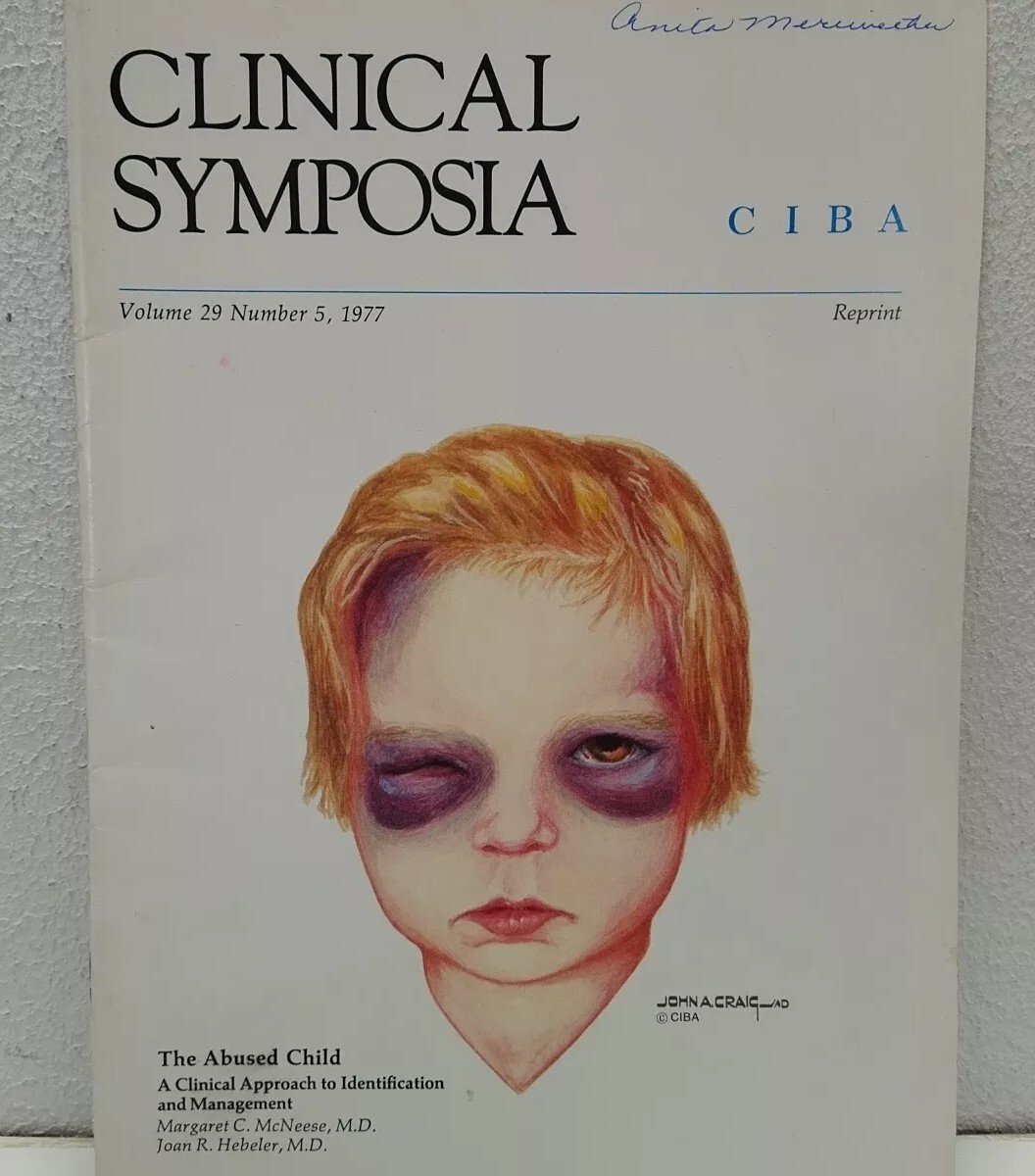 CIBA Clinical Symposia Child Abuse V 29 Medical Diagnosis Treatment Vintage 1977