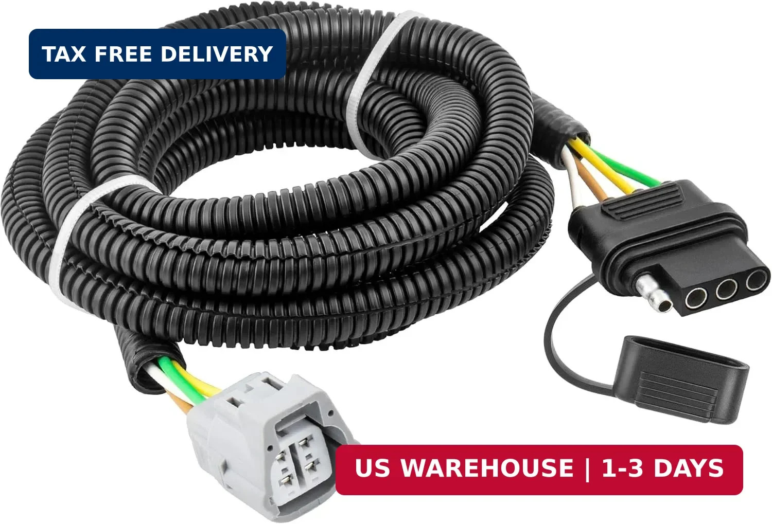 Oyviny 4 Way Trailer Wiring Harness 56083 for Lexus RX 350 2010-2022/Lexus RX 35