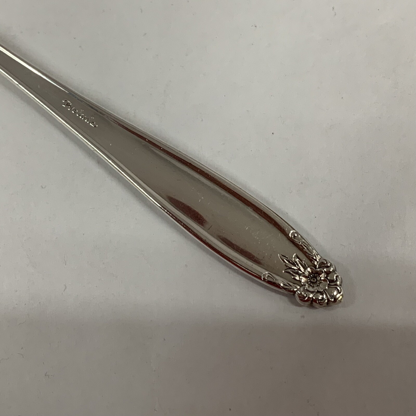 International Sterling Flatware, Prelude, Dinner Fork, 7 15/16 inches, no mono
