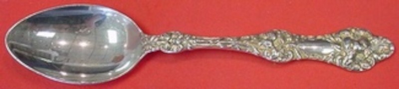 Old Orange Blossom by Alvin / Gorham Sterling Silver Place Soup Spoon 7 1/4″