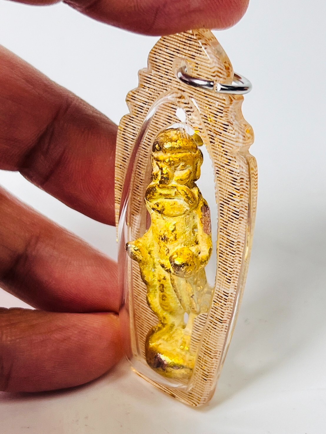 Laos Hermit Gold Leklai Buffalo Mountain Cave Love sex wealth attraction Amulet