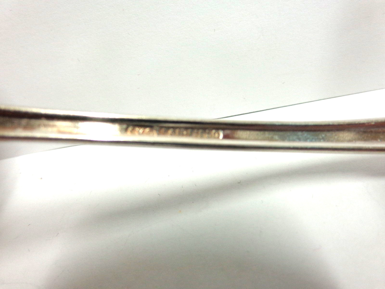 silver serving ladle Fairfileld pattern by W sz 5.75 in lg wgt 28.6 grams no ini