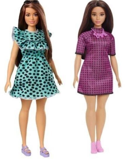 Barbie Fashionistas 149 188 curvy new in the boxes.no purse. Extra Dresses