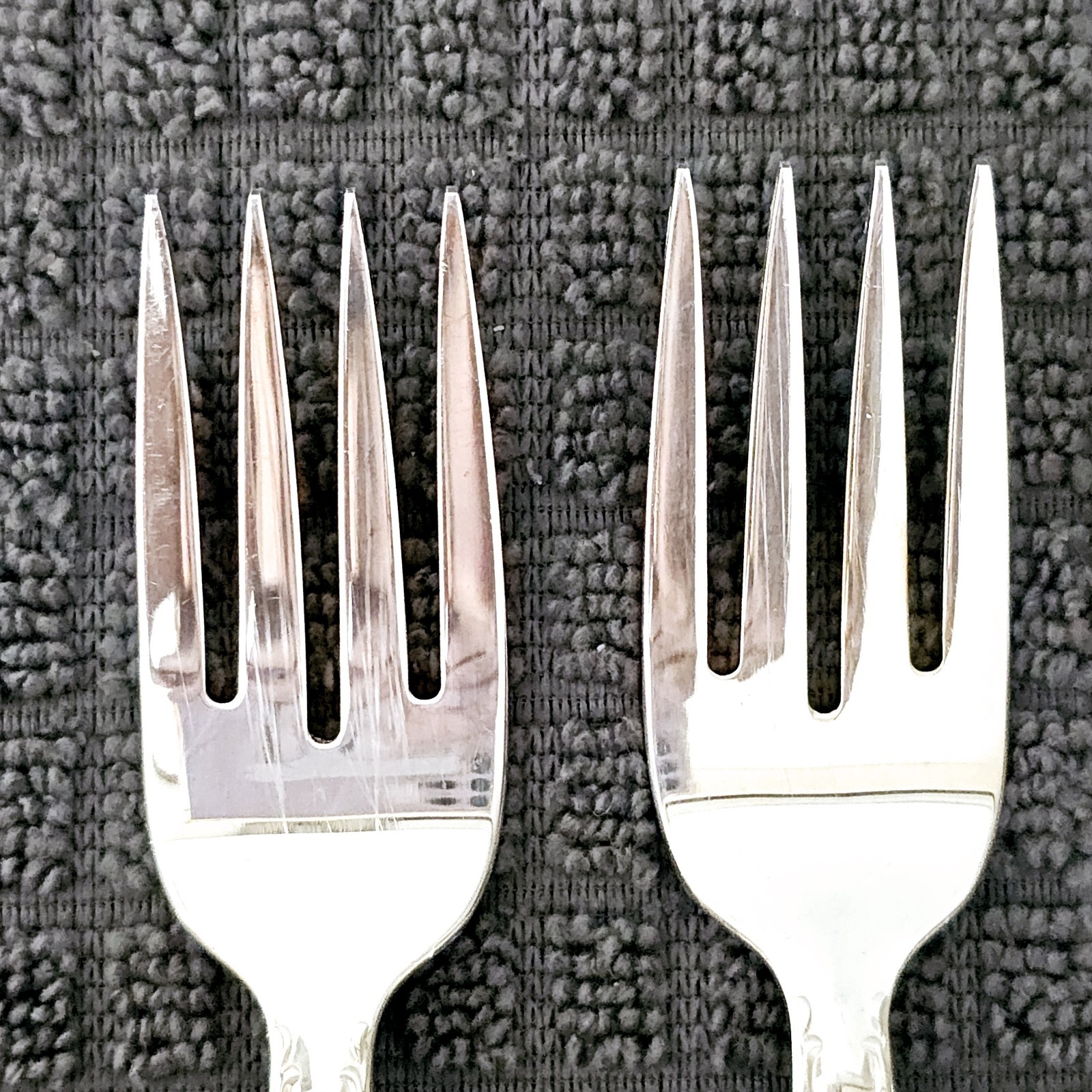 Oneida Community Affection Silverplate Salad Forks 6 3/4″ Set of 6