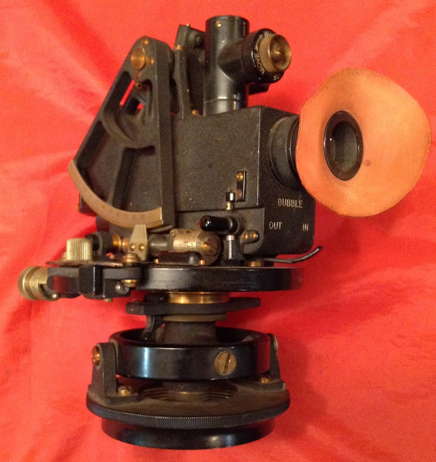 Rare 1920’s Pilot Balloon Theodolite / Sextant by Keuffel & Esser AERO-1928-USN