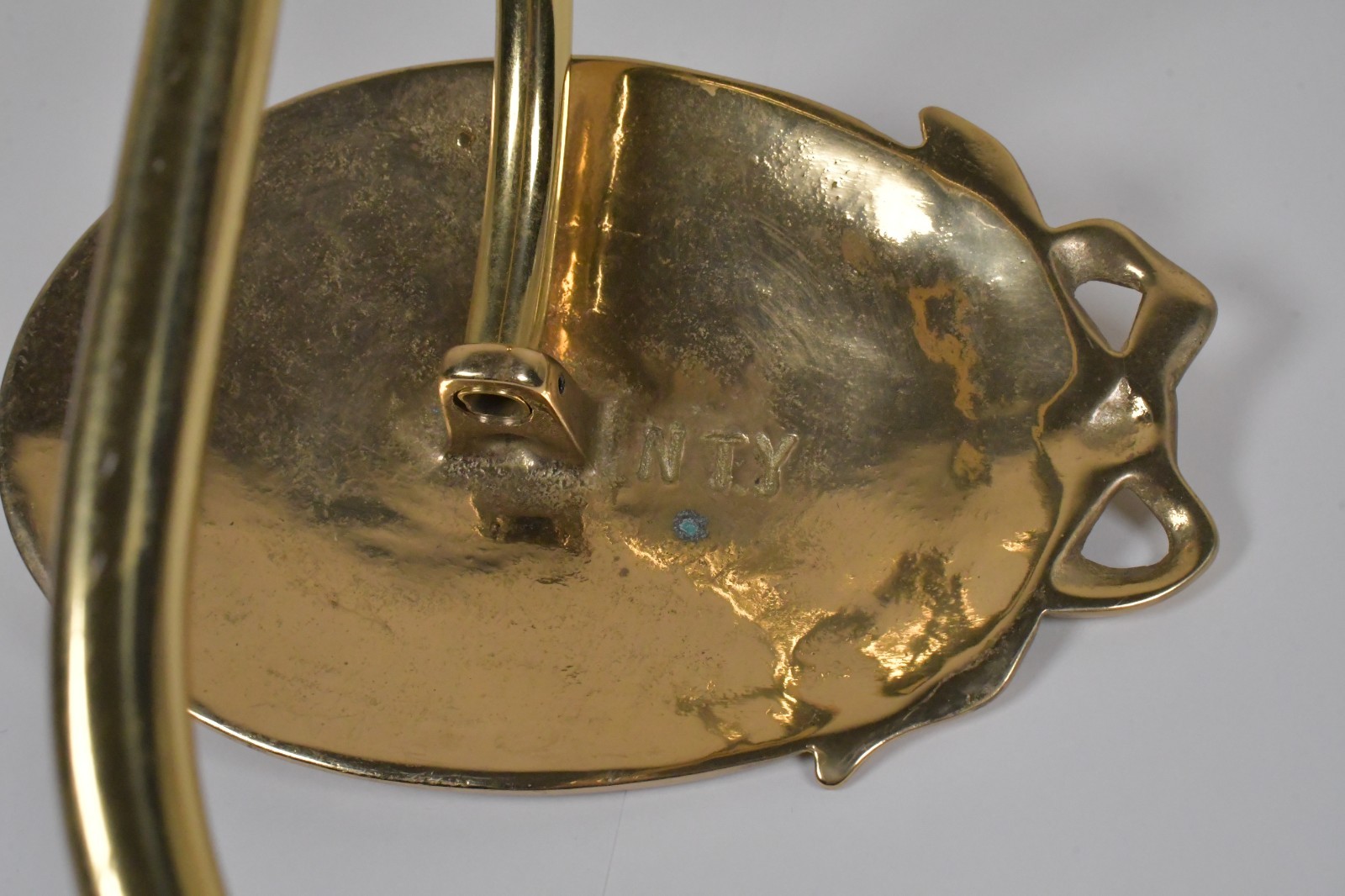 (4) Hollywood Regency Brass Gibson Girl Window Curtain Tiebacks Holdbacks by NTY