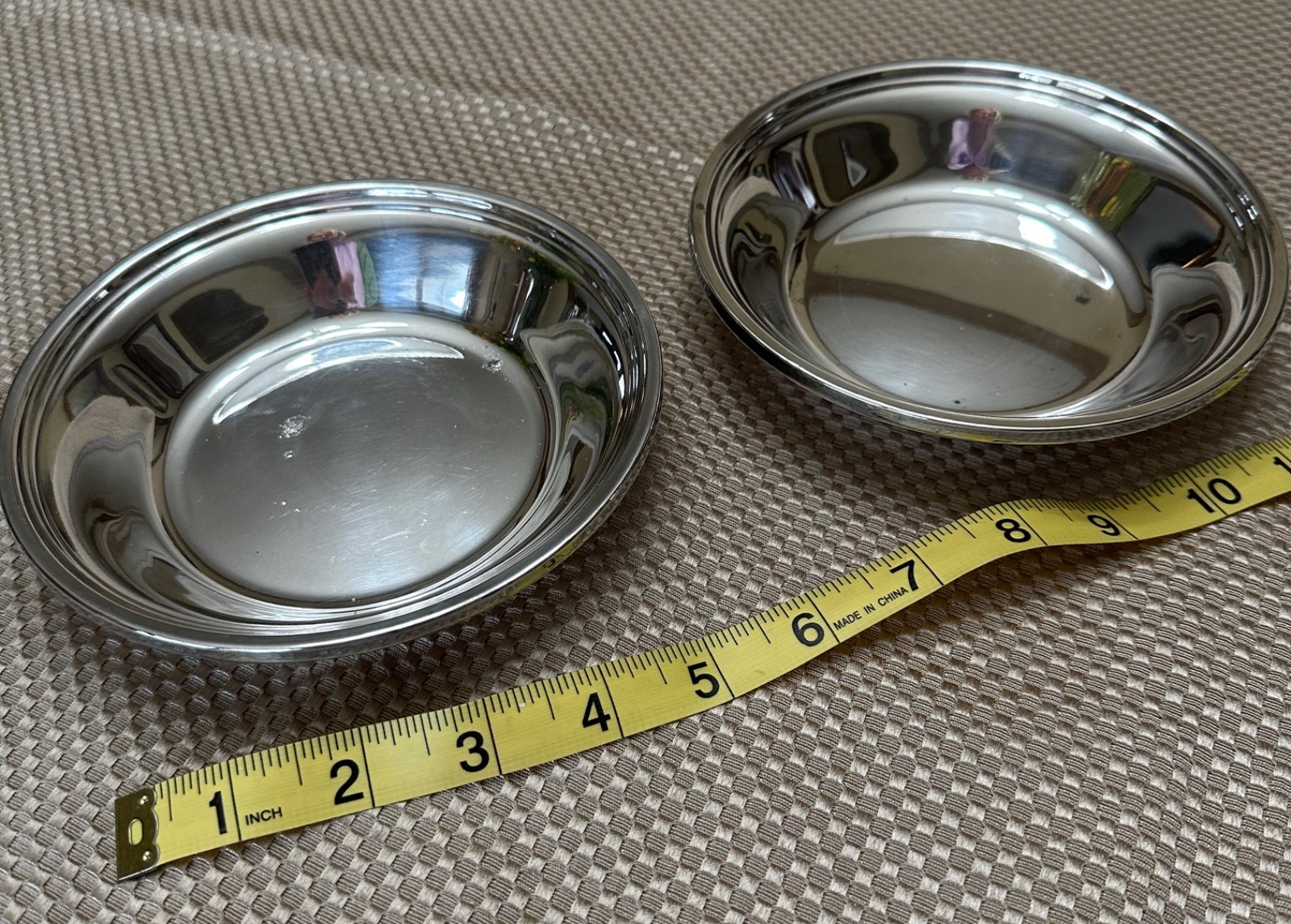 “Vintage Reed & Barton 1207 Silverplate Bon Bon Nut Dishes – Set of 2 – Mid Cent