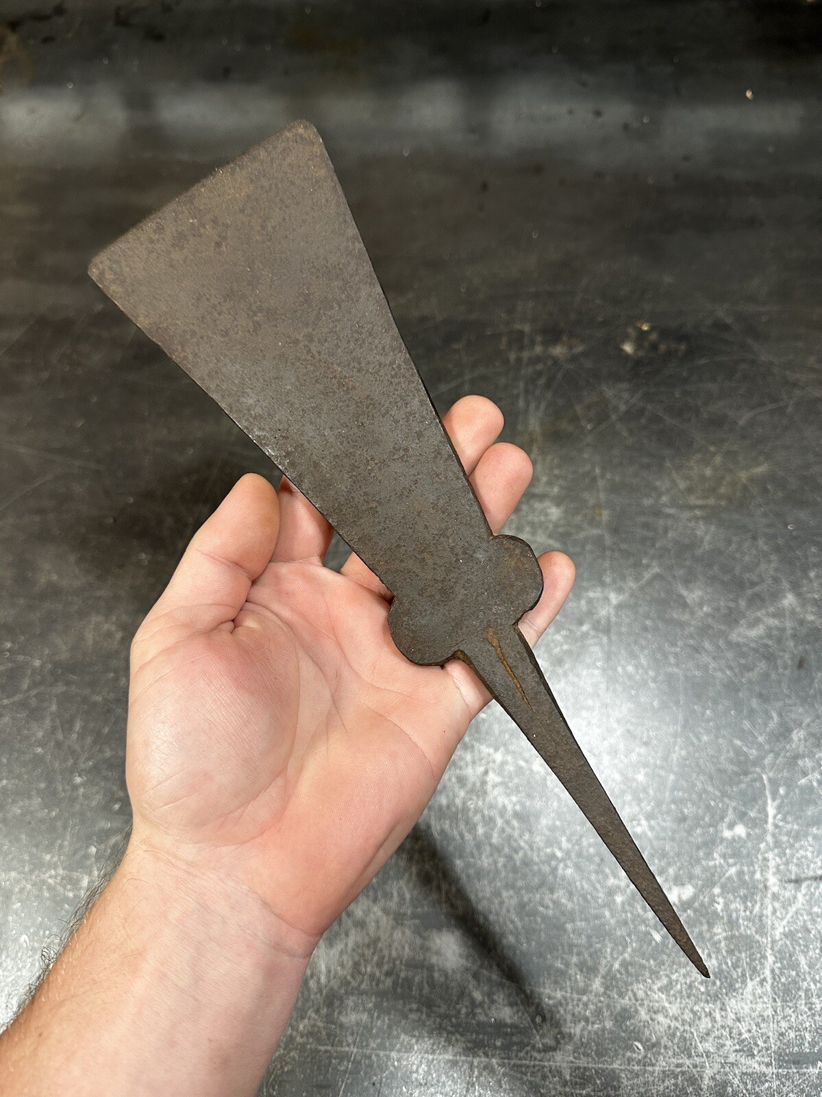 Antique African Bangala Spear Tip Currency Congo 1800’s One Of A Kind
