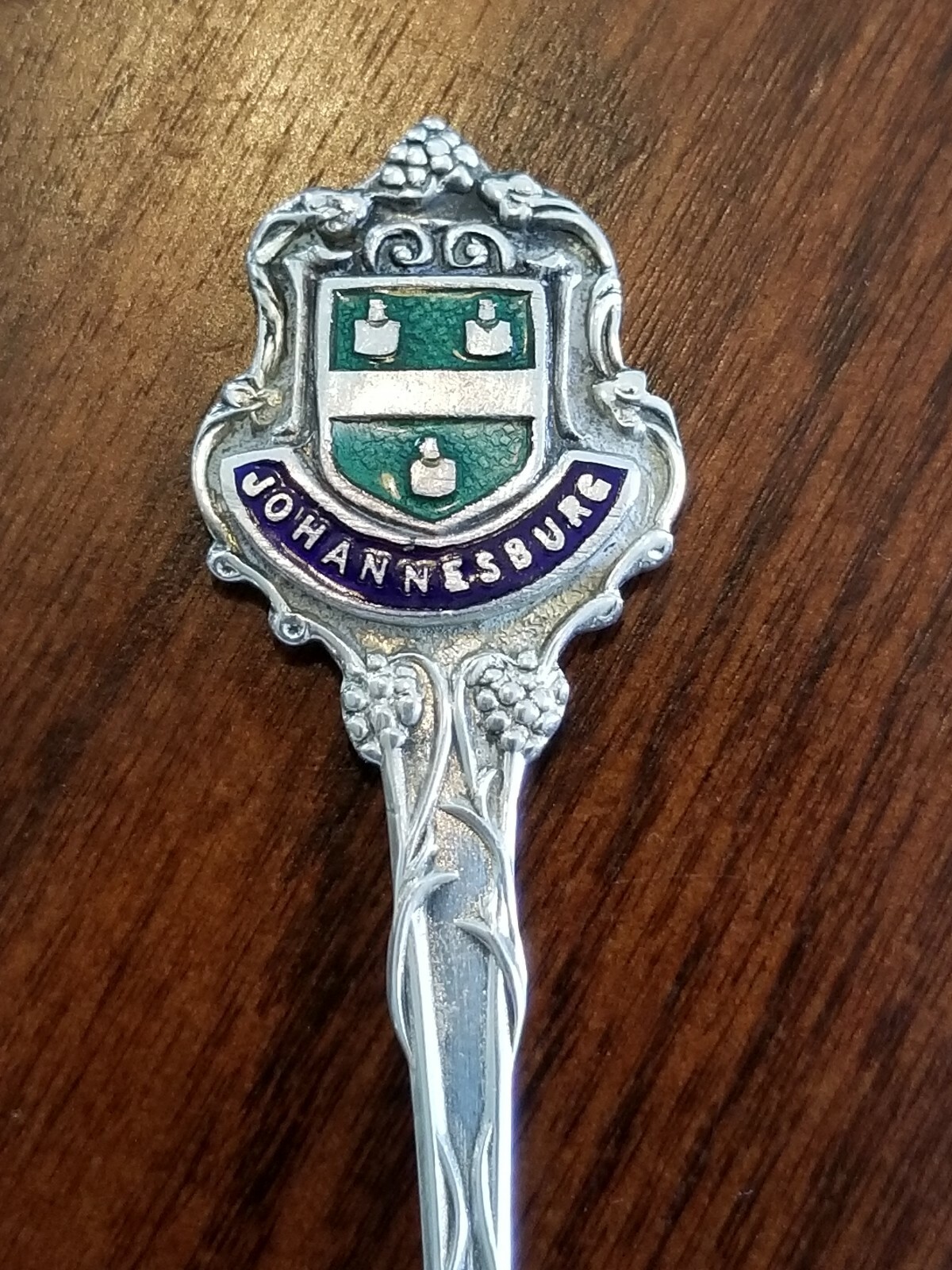 ANTIQUE COLLECTIBLE SOUVENIR SPOON F.P.N.S. JOHANNESBURG RARE