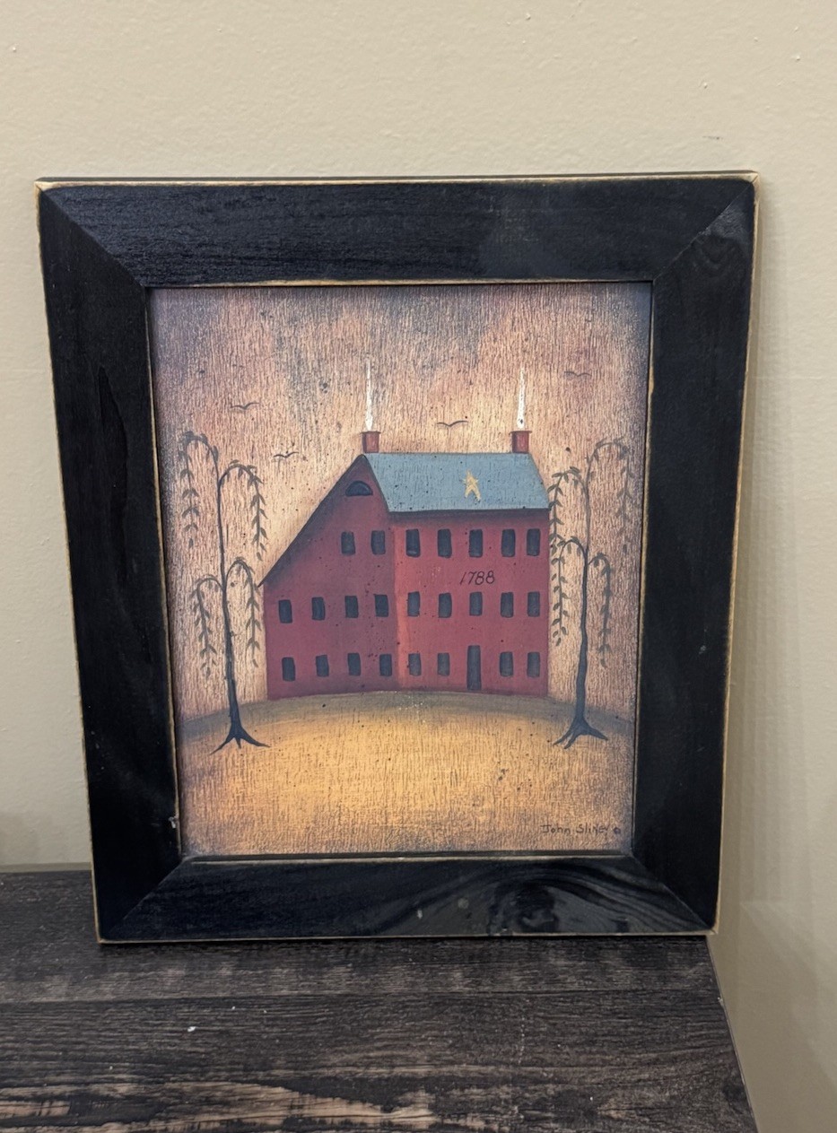 Primitive Saltbox House Picture