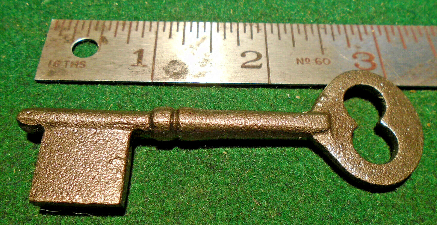 3 1/8″ STEEL BIT KEY BLANK with TAPERED END GOOD for OLD MORTISE LOCKS (33162)