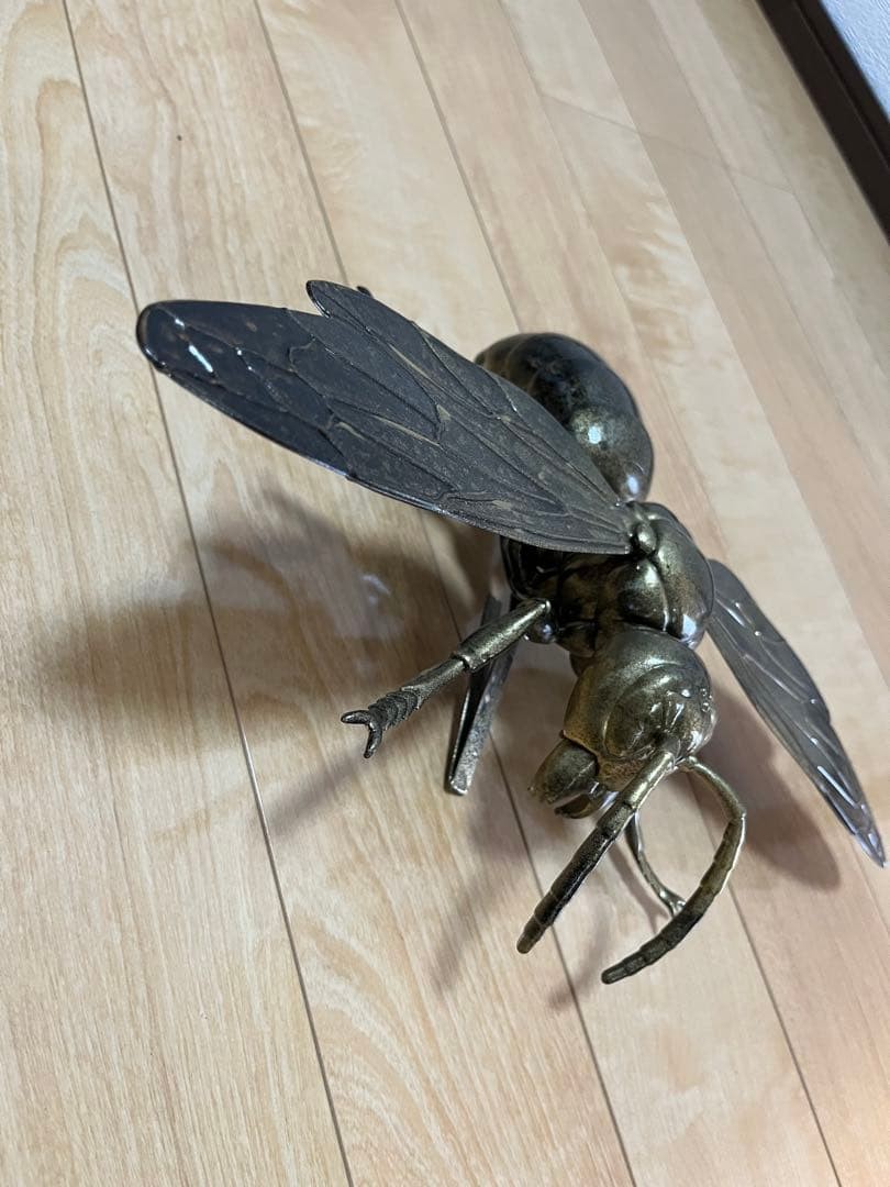 Japanese Samurai Kabuto Maeda-te Hornet Ornament Large Wasp Helmet Accessory JP