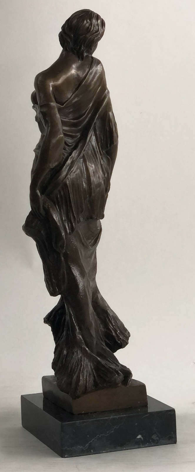 Actress 100% Solid Bronze Statue Dancer Nude Jazz Singer Classic Art Deco Deal