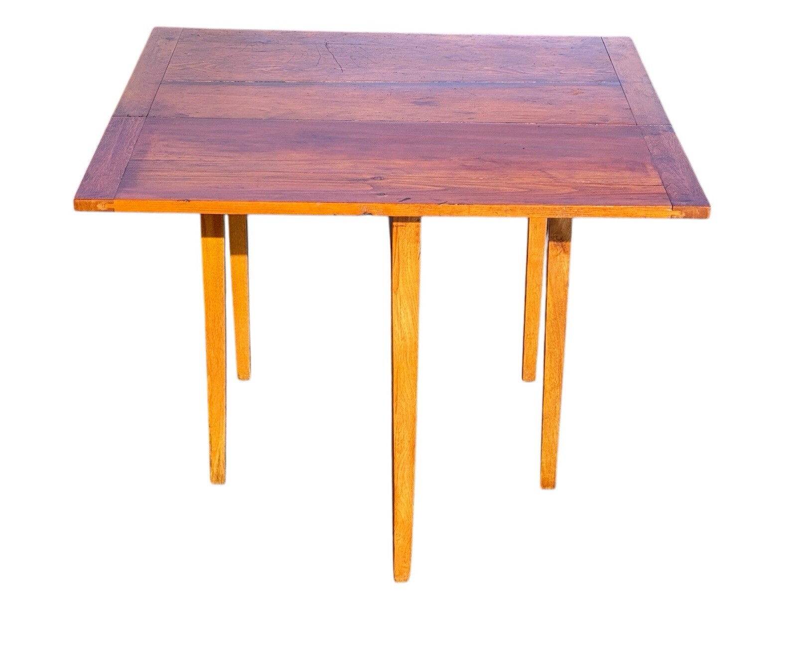 Antique Hepplewhite Drop Leaf Tavern Table / Bakers Table