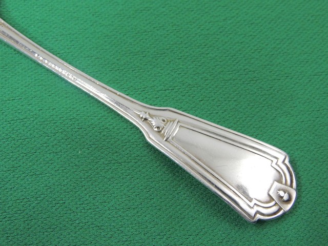 Vintage SOLID Sterling Silver Whiting “Keystone” Serving Table Spoon 57 grams